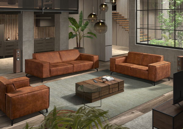 Sofa Kyushu - Cognac