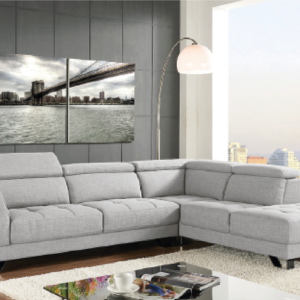 Sfeerbeeld sofa Evita - grijs